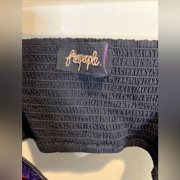 Free People Butterfly Wishes Burnout Velvet Maxi Dress XL - Picture 7 of 9